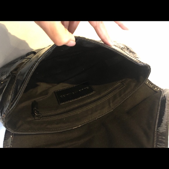 Vintage Club Monaco leather clutch - Picture 5 of 14